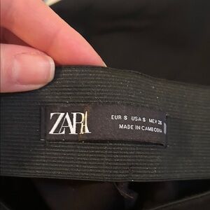 Zara Elegant Black Trousers